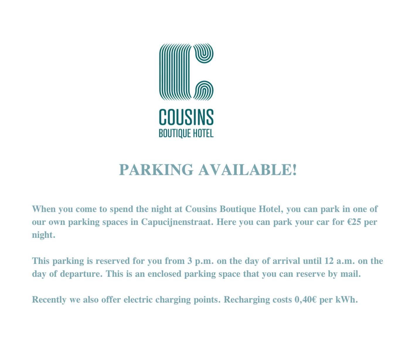 מאסטריכט Cousins Boutique Hotel מראה חיצוני תמונה